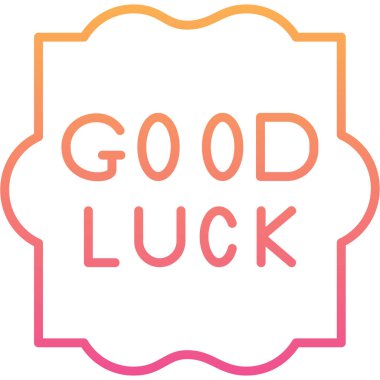 İyi şanslar web renk simgesi