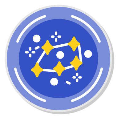 şebeke. Basit simge basit resimleme