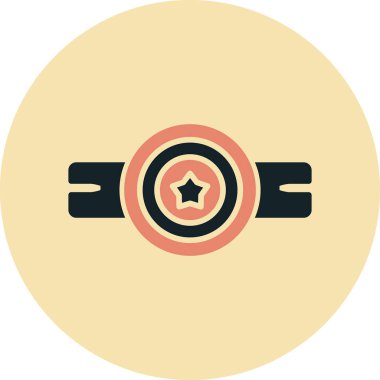 Moda tasarım tarzında retro araba simgesi.