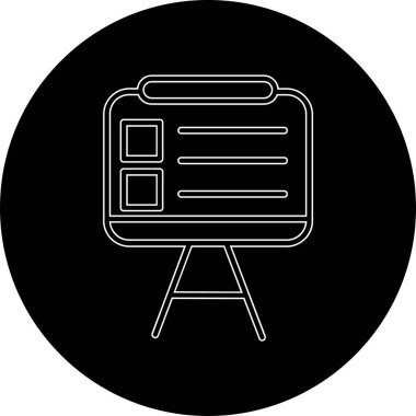 Belge simgesinin vektör illüstrasyonu