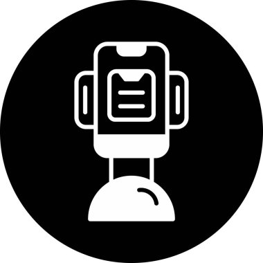 Bir belge simgesinin vektör illüstrasyonu