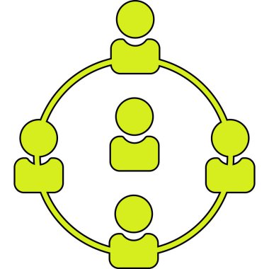 özet dizaynında topluluk bağlantısı simgesi