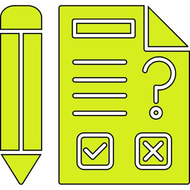 İş belgesinin vektör illüstrasyonu