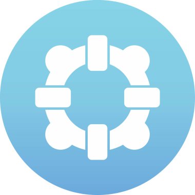 Teçhizat Web simgesi basit illüstrasyon