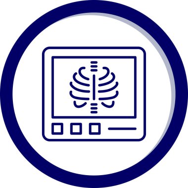 bilgisayar ekranı simgesi. vektör illüstrasyonu