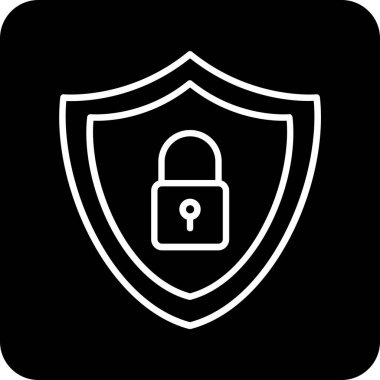 ikon vektör illüstrasyonunu kilitle