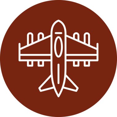 havacılık simgesi vektör illüstrasyonu