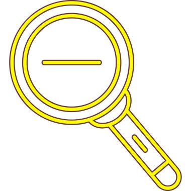 Büyüteç simgesi. Beyaz arkaplanda izole edilmiş web tasarımı için büyüteç simgesi