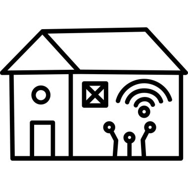 Ev kontrol ikonu. Beyaz arkaplanda izole edilmiş web tasarımı için ev kontrol vektörü simgesi