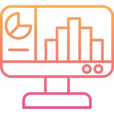 seo modern simgesinin vektör illüstrasyonu