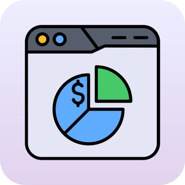 Bir iş konsepti simgesinin çizimi