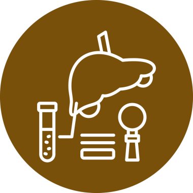 Et simgesinin vektör illüstrasyonu