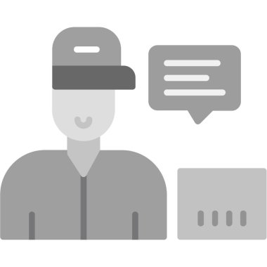 müşteri hizmet vektör çizim tasarım