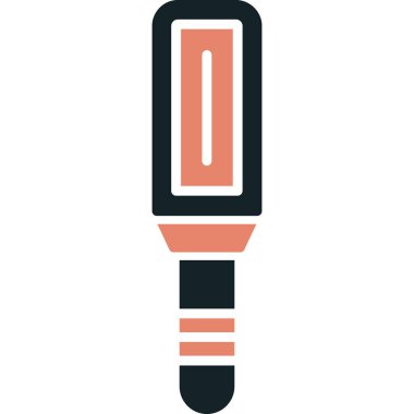 fırça simgesi. vektör illüstrasyonu