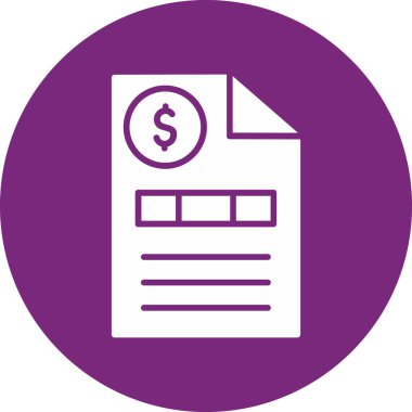 İş simgesinin vektör illüstrasyonu