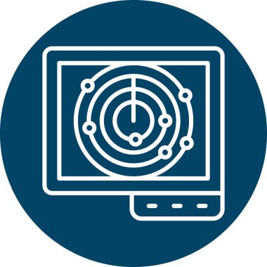 seo modern simgesinin vektör illüstrasyonu