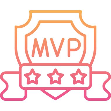 Madalya. Web simgesi basit illüstrasyon