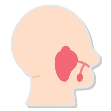 izole erkek organ simgesi