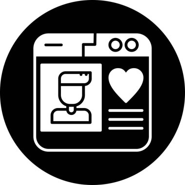 kahve simgesi, vektör illüstrasyonu