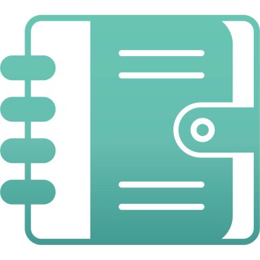 Belge. Web simgesi basit illüstrasyon