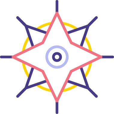 güneş web vektör illüstrasyonu