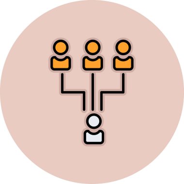 seo modern simgesinin vektör illüstrasyonu