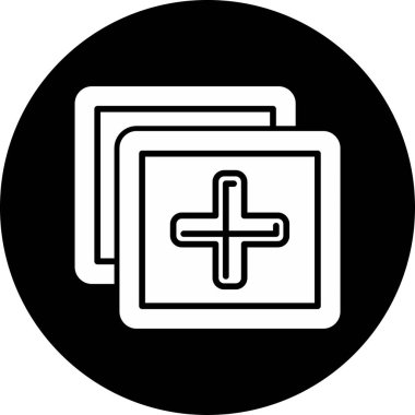 Tıbbi kitap vektör simgesi