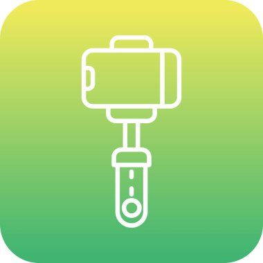 Eşsiz Kamera Vektör Satırı Simgesi