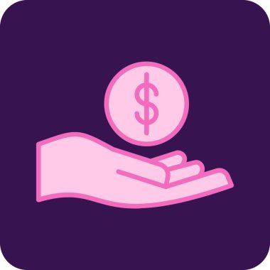 Sikke Simgesi vektör illüstrasyonu