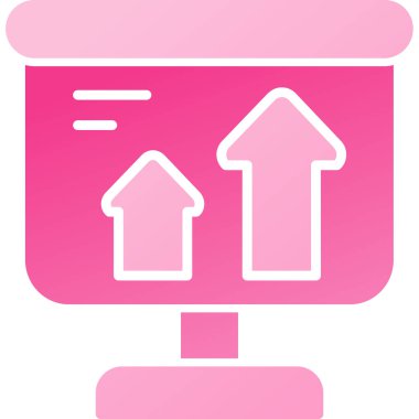 Beyaz simgenin vektör illüstrasyonu