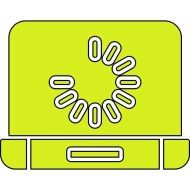 Modern b 'nin vektör illüstrasyonunda yiyecek ikonu yok