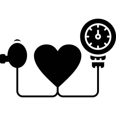 kalp kronometre ve kalp simgesi