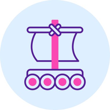 Top simgesi vektör illüstrasyonu