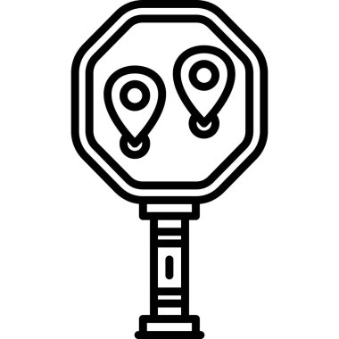 Modern b 'nin vektör illüstrasyonu eksik simgesi