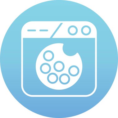 çamaşır simgesi, vektör illüstrasyonu