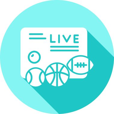 Yaşa. Web simgesi basit illüstrasyon