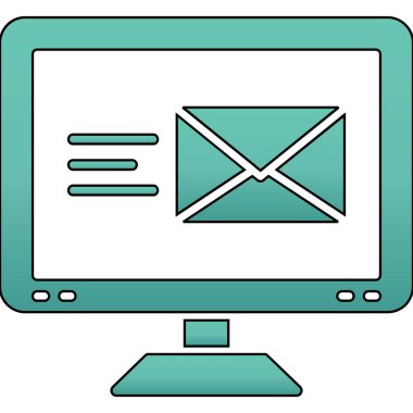 e-posta pazarlama simgesi - taslak biçimi