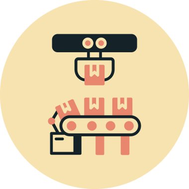 Bir noel simgesinin vektör illüstrasyonu