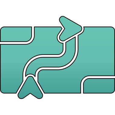 seo modern simgesinin vektör illüstrasyonu