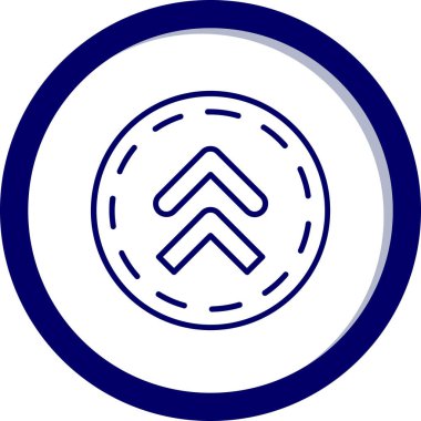 Bir b eksikliği simgesinin vektör çizimi