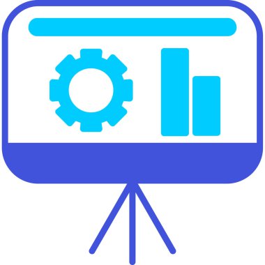 seo modern simgesinin vektör illüstrasyonu