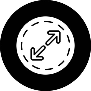 ok simgesi, vektör illüstrasyonu