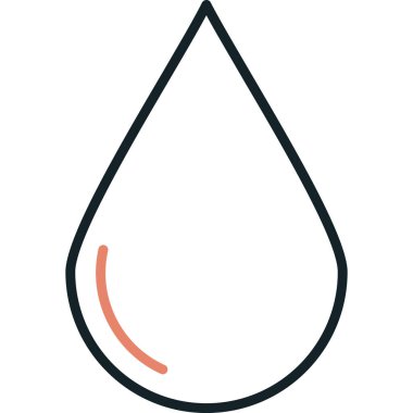 Bırak. Web simgesi basit illüstrasyon