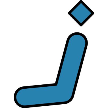 ok yönü konum simgesi ana hat biçiminde