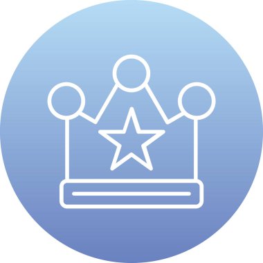 ödül simgesi, vektör illüstrasyonu