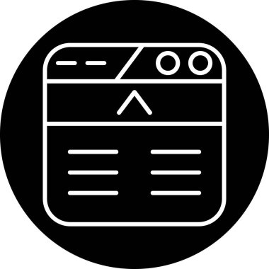 seo modern simgesinin vektör illüstrasyonu