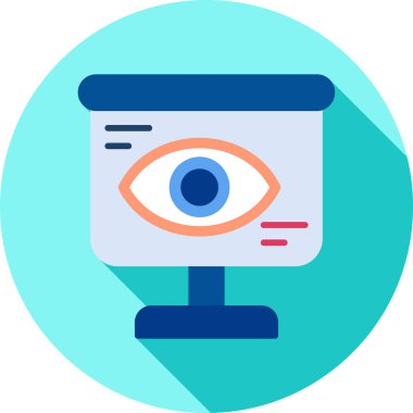 web flat icon, vector illustration