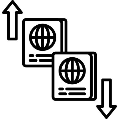 Internet ağ vektör simgesi