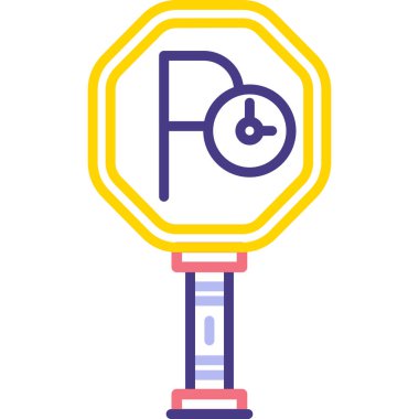 Modern bir eksiklik simgesinin vektör illüstrasyonu