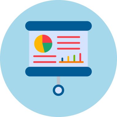 İş analizi vektör simgesi